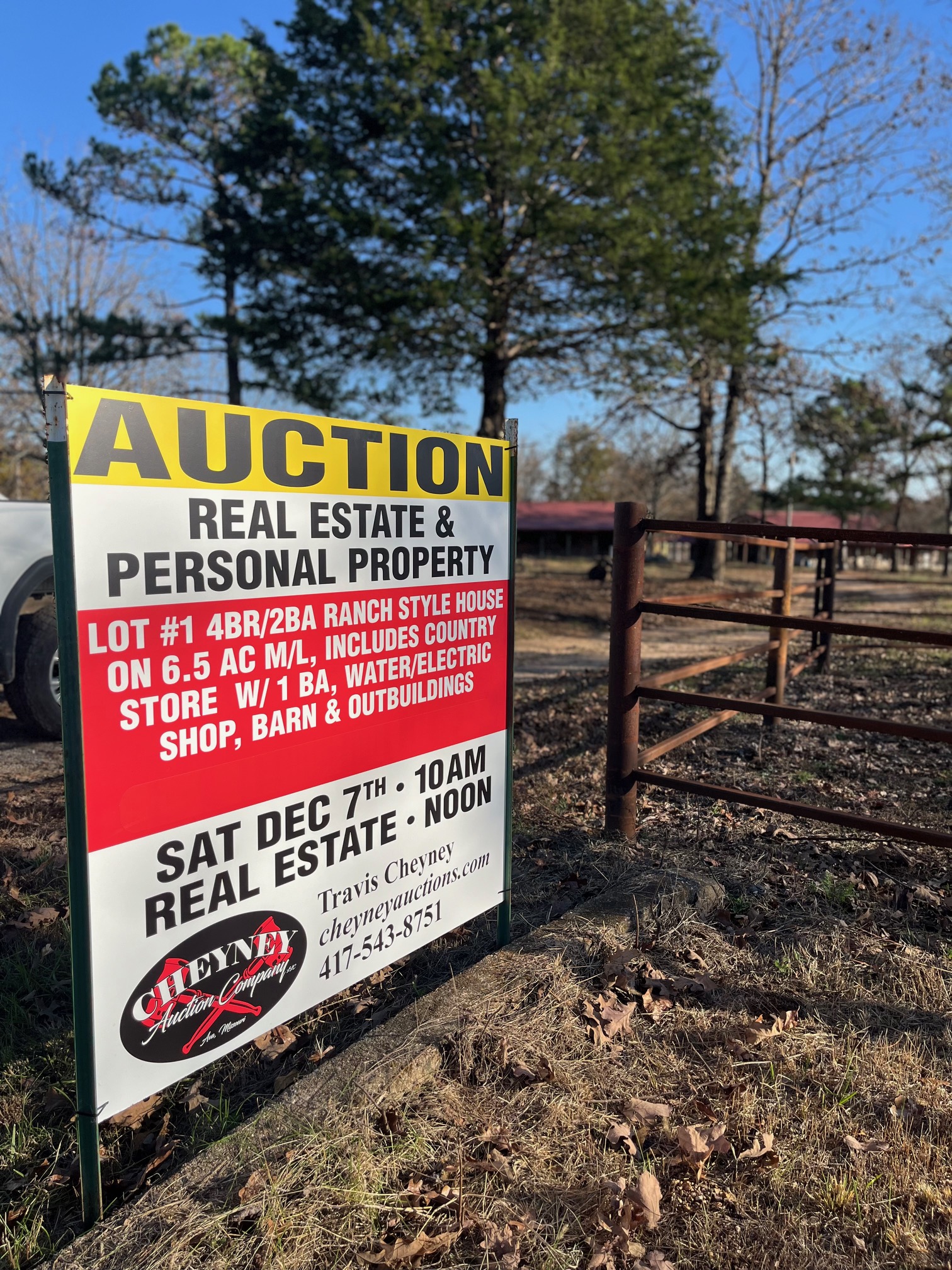 December 7th– Tetrick Real Estate & Living Estate Auction!